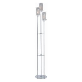 Lite Source LS 8133PS/FRO Caldwell 3 Lite Floor Lamp   Floor Lamps