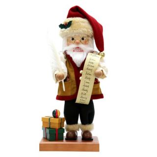 Christian Ulbricht Santa with List Limited Edition Nutcracker   Nutcrackers
