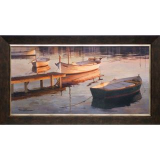 Barques Al Port by Poch Romeu Framed Graphic Art by North American