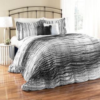 Triangle Home Fashions Lush Decor Pebble Creek 5 Piece Comforter Set   Bedding and Bedding Sets
