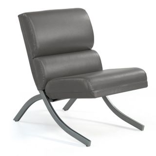 Rialto Charcoal Bonded Leather Chair   16291401   Shopping