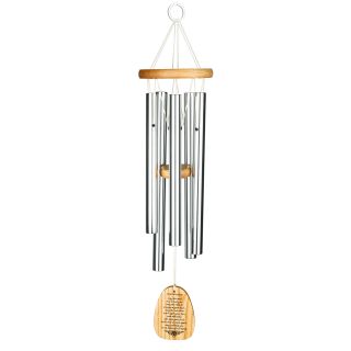Woodstock 22 in. Reflections Chime with Irish Blessing   Wind Chimes