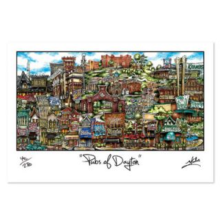 Dayton, OH by Brian McKelvey Painting Print