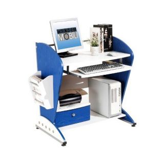 Techni Mobili Boys Computer Desk   Blue/White