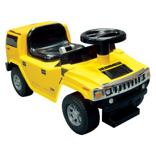 Kid Motorz Hummer H2 Foot to Floor Riding Push Toy   Yellow