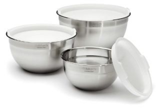 Cuisinart CTG00SMB Set of 3 Mixing Bowls   Food Preparation