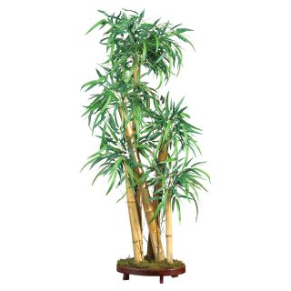 Nearly Natural 4 ft. Chinese Style Bamboo Silk Tree   Silk Trees and Palms
