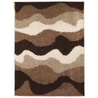 Signature Designs by Ashley Frequency Toffee Waves Area Rug (5 x 7)