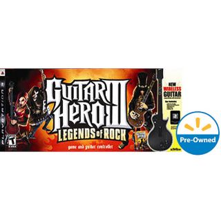 Guitar Hero 3 Bundle (PS3)   Pre Owned