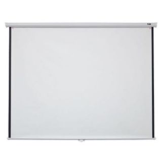 Elite Screens B Series 71 in. H x 71 in. W Manual Projection Screen with White Case M100S