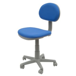 Studio Designs Blue/ Grey Adjustable seat Deluxe Office/ Task Chair