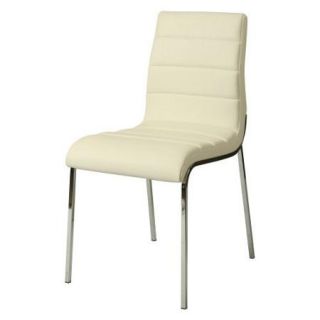 Pastel Furniture Fort James Faux Leather Side Chair