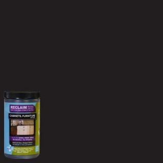 RECLAIM Beyond Paint 1 qt. Licorice All in One Multi Surface Cabinet, Furniture and More Refinishing Paint RC02