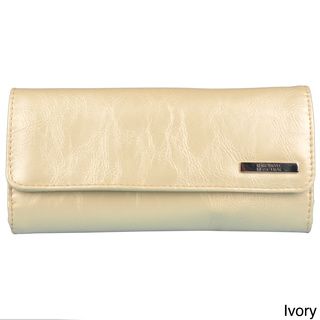 Kenneth Cole Reaction Womens Elongated Clutch Wallet with Faux