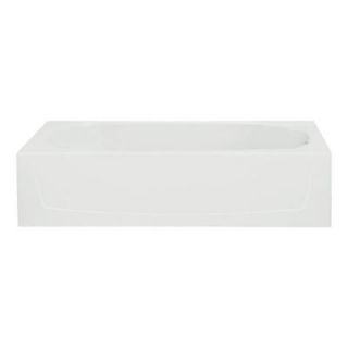 STERLING Performa 5 ft. Right Drain Soaking Tub in White 71041122 0