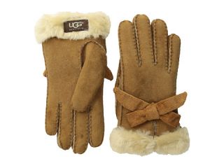 Ugg Bailey Bow Corduroy Glove Chestnut M