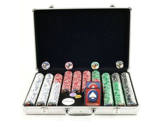 650 Jackpot Casino Clay Chips w/ Aluminium Case