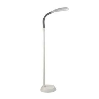 Daylight Naturalight 51 in. White Flexible Floor Lamp UN1072
