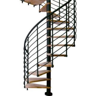 Dolle Oslo 63 in. 11 Tread Spiral Staircase Kit 67416