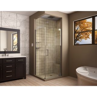 DreamLine Elegance 30 x 30 Frameless Pivot Shower Enclosure