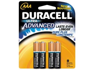DURACELL   PROCTOR AND GAMBLE 8 Count AAA Cell Duracell® Ultra Advanced Alkaline Batteries