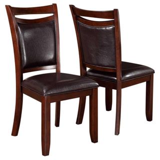Rosely Contemporary Wood Dining Chairs (Set of 2)   17365436