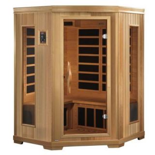 Better Life 3 Person Far Infrared Healthy Living Sauna with Chromotherapy and CD/Radio with  connection BL 3356