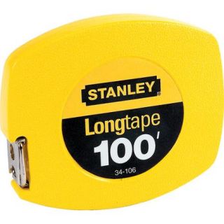 Stanley 100' Long Tape Measure, 34 106