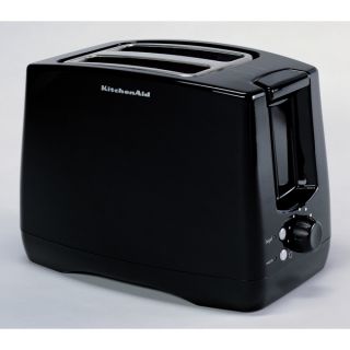 KitchenAid KTT340OB Onyx Black Extra Wide Two slot Toaster  