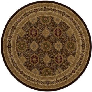 Momeni Lovely Brown 7 ft. 10 in. Indoor Round Area Rug RY 01