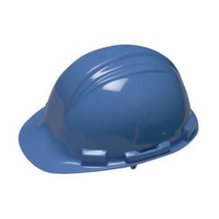 NORTH BY HONEYWELL A79080000 Hard Hat, FrtBrim, Slotted, 4PinLk, Navy