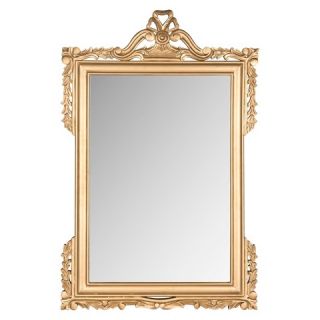 Safavieh Decorative Pedimint Mirror   Gold