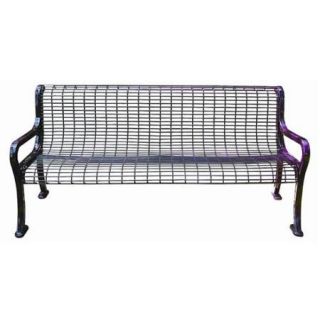 72 in. Welded Wire Bench (Navy)