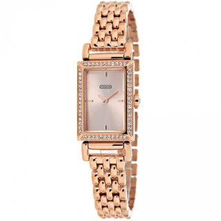 Coach Womens 14501811 Madison Rose tone Stainless Steel Watch