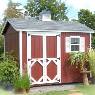 Ft. W x 10 Ft. D Wood Garden Shed by Little Cottage Company