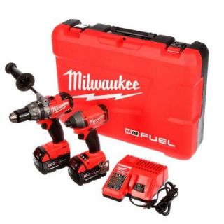 Milwaukee M18 FUEL 18 Volt Lithium Ion Brushless Hammer Drill/Impact Driver XC Combo Kit 2797 22