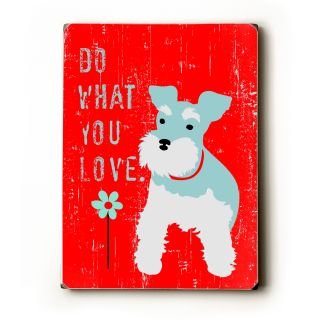 Do What You Love Textual Art Plaque by Artehouse LLC