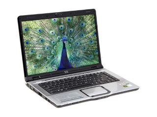 HP Laptop Pavilion dv6140us(RG274UA) AMD Turion 64 X2 TL 56 (1.80 GHz) 2 GB Memory 120 GB HDD NVIDIA GeForce Go 6150 15.4" Windows XP Media Center