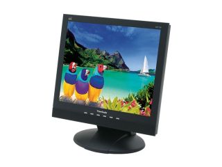 ViewSonic Value Series VA712B Black 17" 8ms LCD Monitor 350 cd/m2 350:1 Built in Speakers