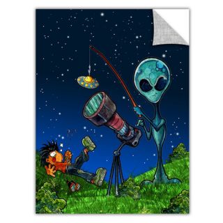 ArtApeelz UFO Kid 3 by Luis Peres Graphic Art on Wrapped Canvas