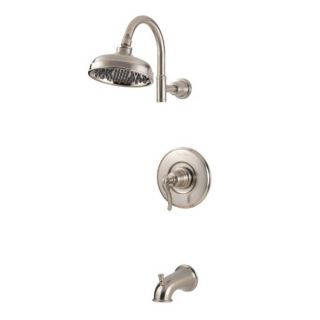 Pfister Ashfield Shower Trim 808 As with Lvr Sn Brushed Nickel