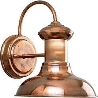 Progress Lighting Brookside Collection 1 Light Copper Wall Lantern P5721 14