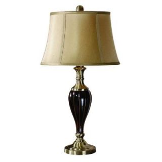 Global Direct 29 in. Distressed Brown Table Lamp 26791