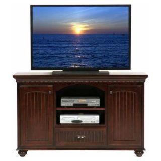 Eagle Furniture American Premiere Customizable 58 in. Entertainment TV Stand with 2 Doors