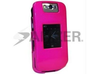 Amzer Polished Hot Pink Snap On Crystal Hard Case