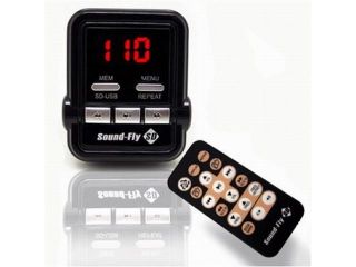 Soundfly SD WMA/ Player Car Fm Transmitter for SD Card, USB Stick,  Players (iPod, Zune)
