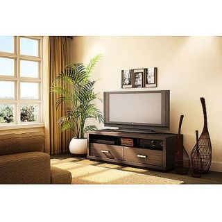 South Shore Skyline Chocolate TV Stand, for TVs up to 52"