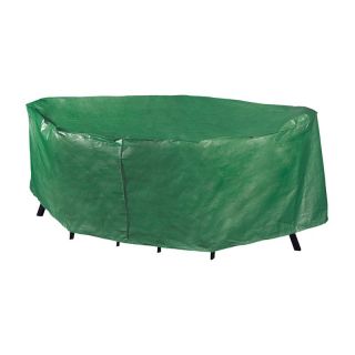 Bosmere B330 Rectangular Patio Set Cover   106 x 71 in.   Green   Outdoor Furniture Covers