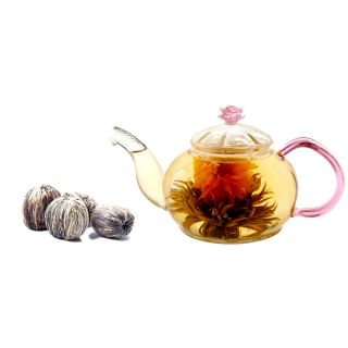 Tea Beyond Premium GFS2010 Juliet Blooming Tea Gift Set   14961143