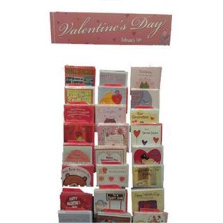 Bulk Buys Valentines Day Greeting Cards   Case of 144